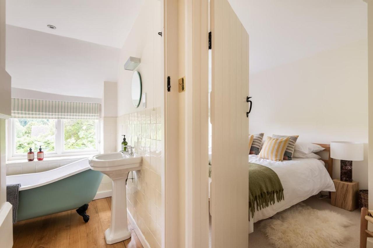 Architect Designed Cosy Cotswold Stone Cottage Quenington Buitenkant foto